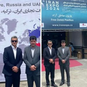 حضور نائب رئیس اول اتاق اصناف ایران و رئیس اتاق اصناف مرکز استان خوزستان از نمایشگاه اکسپو ۱۴۰۳