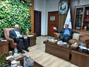 دیدار دبیر کل حزب مردمسالاری با استاندار خوزستان