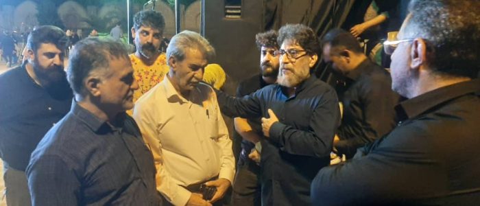 دیدار مدیر خدمات شركت نفت گچساران با عوامل اجرایی شبه‌تعزیه حدیث عشق، اشك، آزادگی
