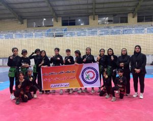 نایب قهرمانی تیم بانوان کارگری استان در رقابت های کیک بوکسینگ wasco