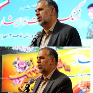 نماینده مردم اهواز، حمیدیه، باوی و کارون در مجلس شورای اسلامی در آیین استانی زنگ مقاومت: تمام معلمان ایثارگر و دوستدار ولایت هستند/ انقلاب اسلامی با کمک جوانان، نوجوانان و دانشآموزان پیروز شد/ جنگ تحمیلی کارخانه انسان سازی است