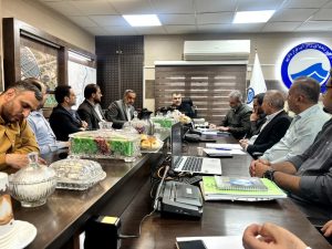نشست مدیرعامل شرکت آبفا اهواز با امور آبفا باوی برگزار شد