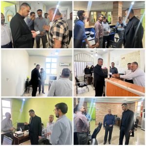 نظارت مستقیم مدیرعامل شرکت آب و فاضلاب اهواز بر روند خدمت‌رسانی به شهروندان