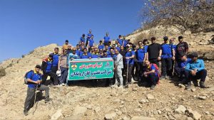دومین صعود كاركنان شركت نفت و گاز اروندان به ارتفاعات باغملك
