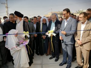 گزارش تصویری /مراسم افتتاحیه مدرسه دبستان حضرت معصومه (س)   مؤسسه راه ایمان وابسته به آیت سیستانی در روستای جنگیه