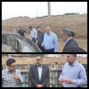 بازدید سید محسن موسوی‌زاده، از پروژه آبرسانی به منطقه عین‌دو اهواز