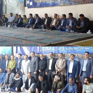 برگزاری میز خدمت با حضور معاون بهره‌برداری شرکت آب و فاضلاب اهواز