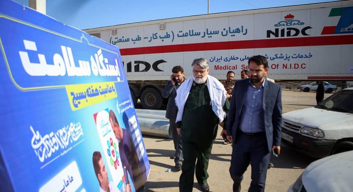 گزارش تصویری/ پزشکان جهادی شرکت ملی حفاری ایران به اهالی منطقه عین‌دو اهواز خدمات رایگان ارائه کردند