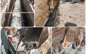 فاز پایانی پروژه فاضلاب سایت صنعتی خرمشهر