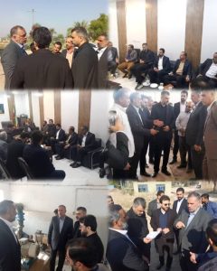 بازدید سید محسن موسوی زاده از وضعیت آبرسانی در بخش اسماعیلیه اهواز
