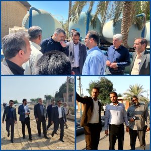 شرکت آب و فاضلاب اهواز پای تعهدات خود ایستاده است/ آغاز عملیات اجرایی خط انتقال سه کیلومتری آب خام تأسیسات شهدای ام‌الغریب