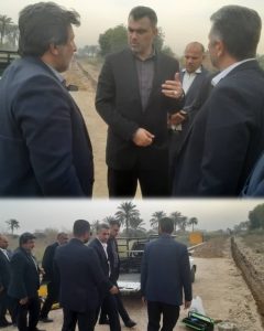 روزهای پایانی بحران کم‌آبی در اسلام‌آباد اهواز پروژه جدید آبرسانی وارد مرحله اجرا شد