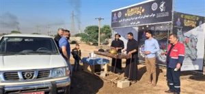 برپایی ۴ موكب فاطمی در روستاهای همجوار تاسیسات نفت و گاز مارون