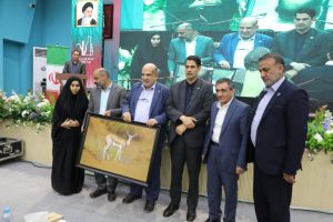 تقدیر فعالان محیط‌زیست از دکتر ناصری در افتتاحیه پنجمین