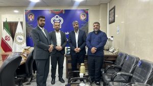 تأکید بر تقویت خدمات مردمی و همکاری‌های مشترک در دیدار فرمانده حوزه مقاومت بسیج ۱۴ شهری عمار یاسر با مسئول مؤسسه درمان بسیجیان استان خوزستان