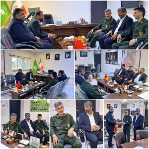 دیدار حاج جواد شحیطاط  خیر خوزستانی با فرمانده سپاه ناحیه امام علی(ع) اهواز؛ هم‌افزایی برای گسترش خدمات اجتماعی و حمایت از محرومان