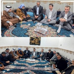 دیدار مردمی نماینده مجلس با فعالان اجتماعی منطقه ملاشیه اهواز