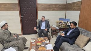 در نشست مشترک سید محسن موسوی زاده، مدیر کل اوقاف و امور خیریه و فرماندار حمیدیه بررسی شد:   استفاده از ظرفیت اوقاف و امور خیریه جهت ایجاد اشتغال جوانان شهرستان