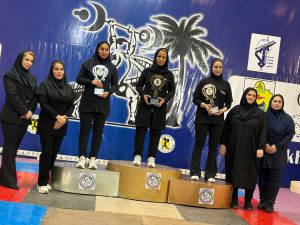 دختران وزنه بردار مسجدسلیمان؛ نایب قهرمان مسابقات استانی