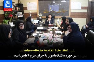 خوزستان در مسیر جوانی جمعیت: تحقق ۷۴.۵ درصدی موالید مطلوب در خوزستان با اجرای طرح آمایش امید