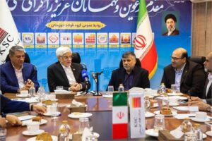 در دیدار معاون اول رئیس جمهور با مدیرعامل شرکت فولاد خوزستان رقم خورد؛  معاون اول رئیس جمهور از تشکیل ستاد باز سازی صنایع خبر داد
