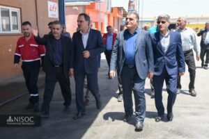 با حضور مدیرعامل مناطق نفت‌خیز جنوب: دكل تعمیراتی ۱۰۷ به مدار عملیات برگشت