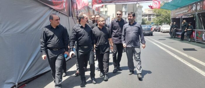 شرکت فولاد اکسین خوزستان در کنار وزارت تعاون، کار و رفاه اجتماعی برای خدمت‌ رسانی در مراسم وداع با پیکر مطهر رهبر شهید