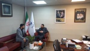 بازدید عضو شورای شهر اهواز از زیرساخت های سازمان فاوا شهرداری اهواز و تبریک روز فناوری اطلاعات