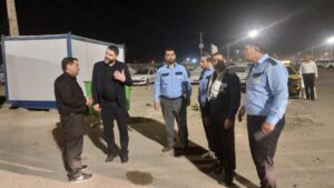 ‌بازدید عضو شورای شهر اهواز از پایانه تاکسیرانی مرز چذابه؛ تأکید بر خدمت‌رسانی شایسته به زائران اربعین