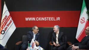 حضور شرکت فولاد اکسین خوزستان در نمایشگاه دستاوردهای دولت در خوزستان