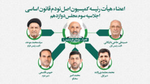 محمد امیر سخنگوی کمیسیون اصل نود مجلس شد