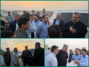 قدردانی اهالی روستاهای شعیبیه از مدیرعامل توسعه نیشکر برای پیگیری ایمن‌سازی سیل‌بندها؛نیشکر با ایمن‌سازی سیل‌بندها از اقتصاد روستایی حفاظت می‌کند